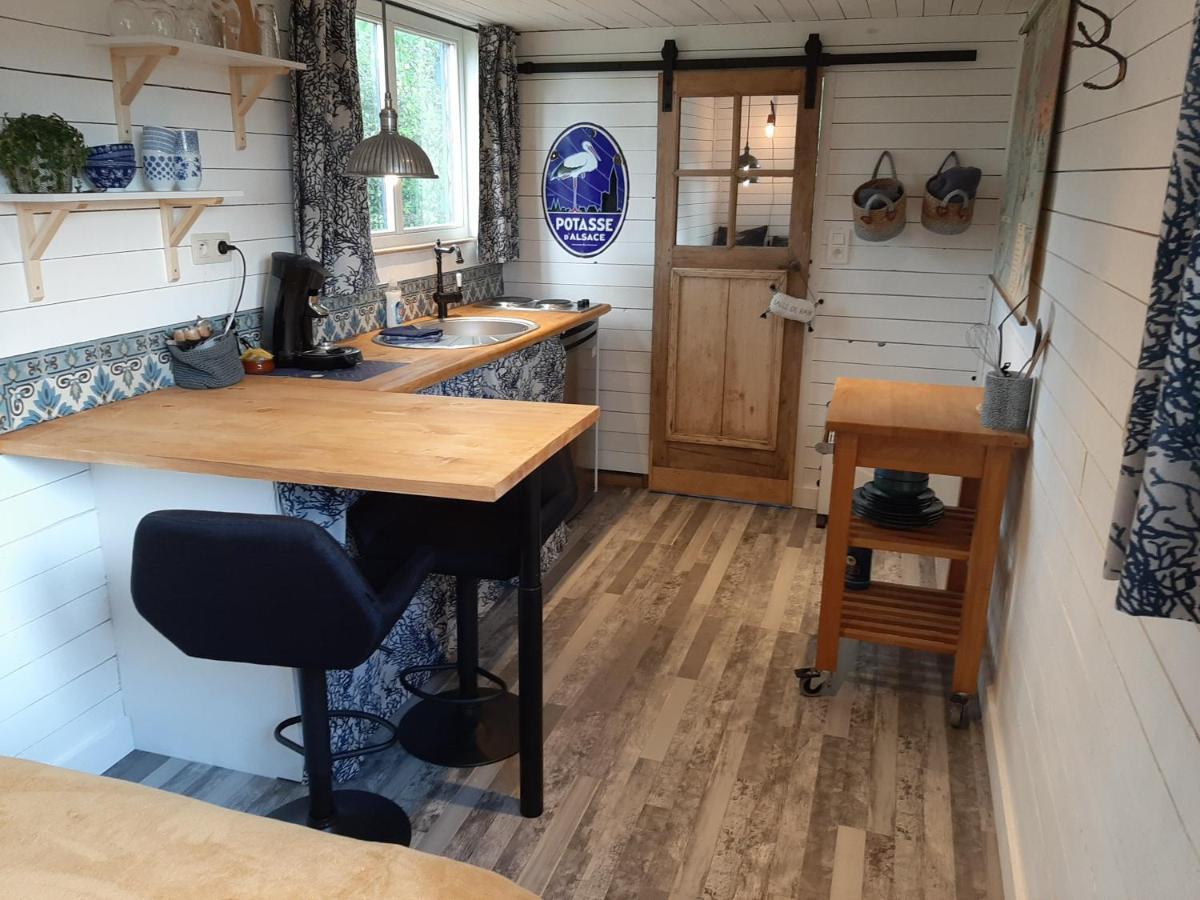 La roulotte de l'atelier Appartamento Durbuy Esterno foto